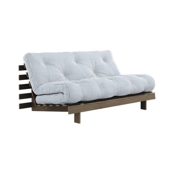 Baltos/šviesiai mėlynos spalvos sofa lova 160 cm Roots - Karup Design