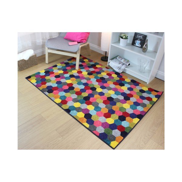 Kiliminiai kilimai Flair Rugs Radiant Hexagon Multi, 230 x 160 cm-image-1