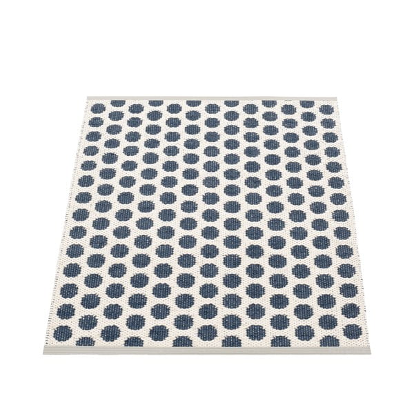 Tamsiai mėlynos spalvos lauko ir vidaus kilimas 70x90 cm Noa Dark Blue – Pappelina-image-2