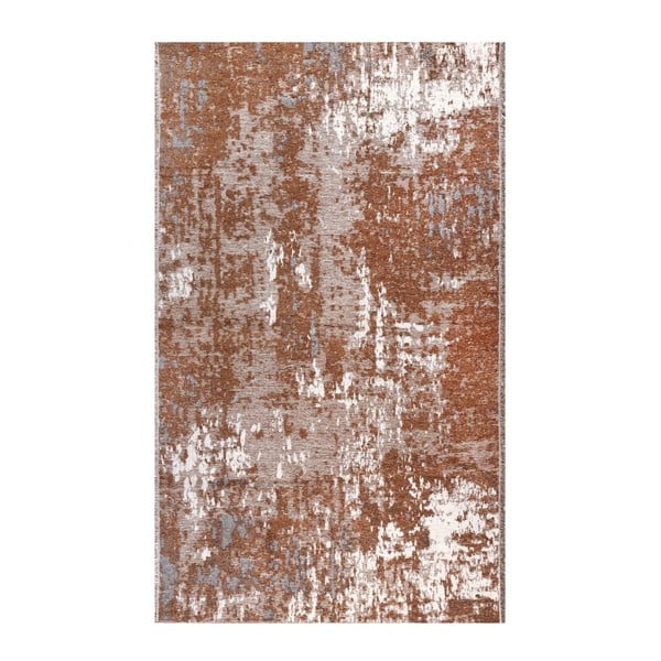 Abipusis rudai pilkas kilimas "Vitaus Manna", 125 x 180 cm