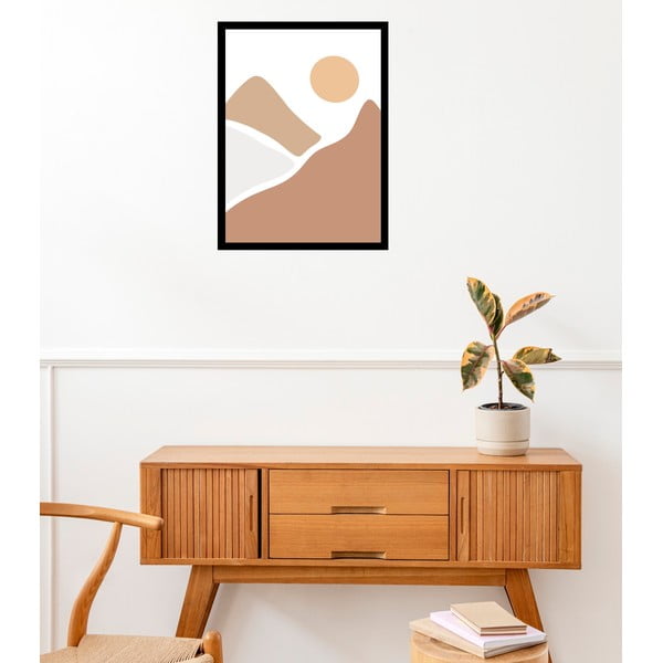 Plakatas 29x41 cm Mountains – Veronika Boulová-image-1