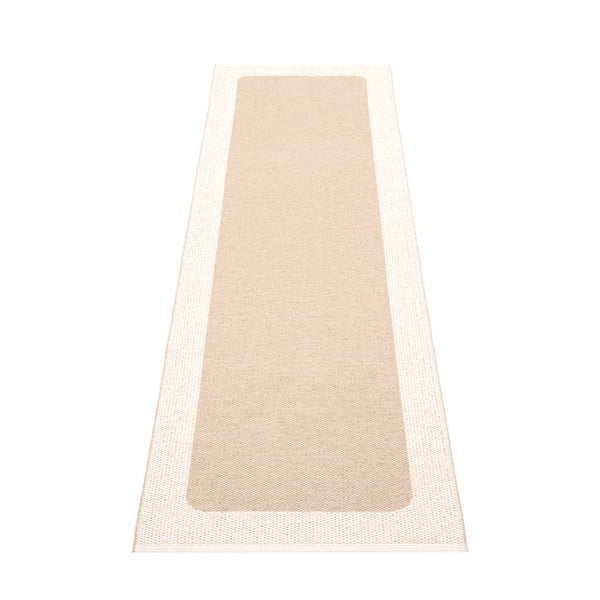 Smėlio spalvos/kreminės spalvos lauko kilimas 70x240 cm Ilda Beige – Pappelina-image-2
