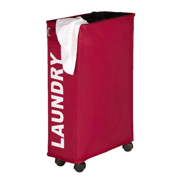 Raudonas skalbinių krepšys Wenko Corno, 44,4 l-image-3