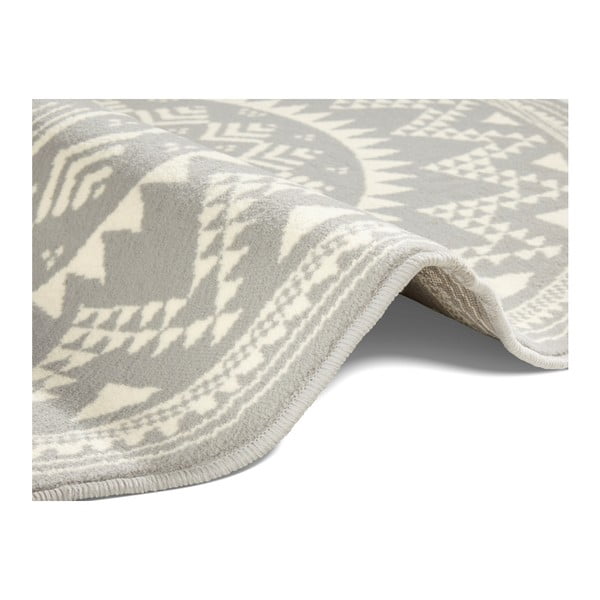 Pilkai žalias kilimas Hanse Home Celebration Valencia, ⌀ 140 cm-image-2