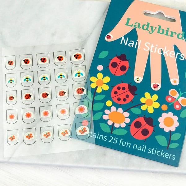Kūrybinis žaislas Ladybird – Nail stickers – Rex London-image-1
