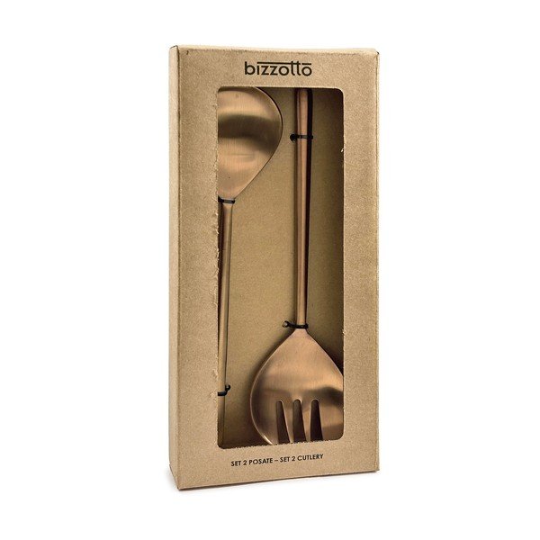 Iš nerūdijančio plieno įrankis salotoms 2 vnt. Hestia – Bizzotto-image-2