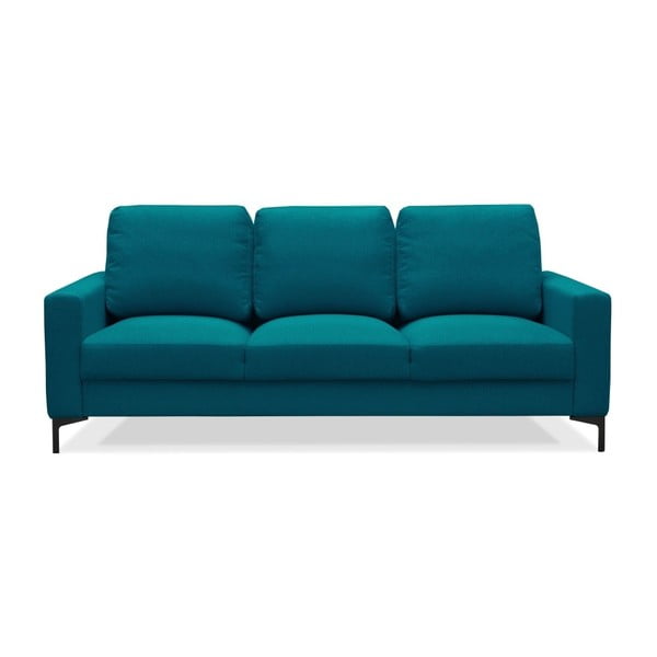 Turkio spalvos trijų vietų sofa Kosmopolitinis dizainas Atlanta