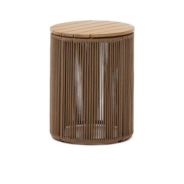 Apvalios formos sodo šoninis staliukas ø 40 cm Mesa – Kave Home