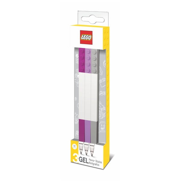 3 gelinių rašiklių rinkinys LEGO®