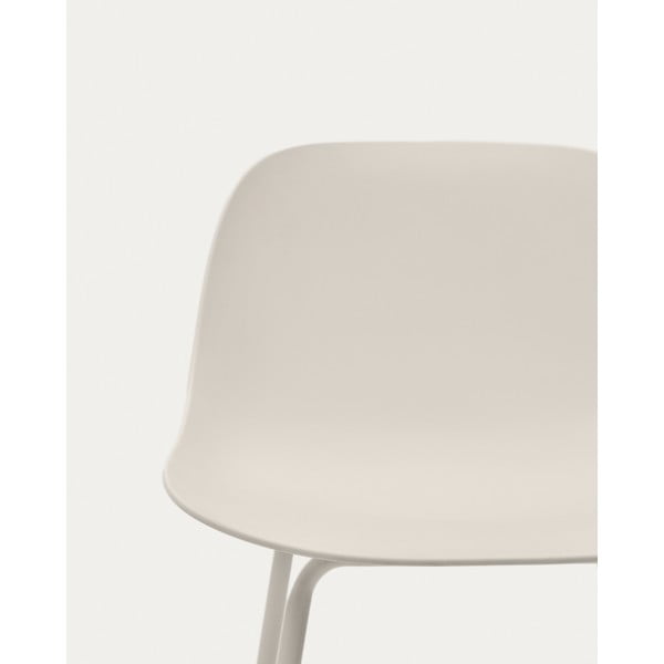 Kreminės spalvos baro taburetė (sėdynės aukštis 74 cm) Altea – Kave Home-image-2