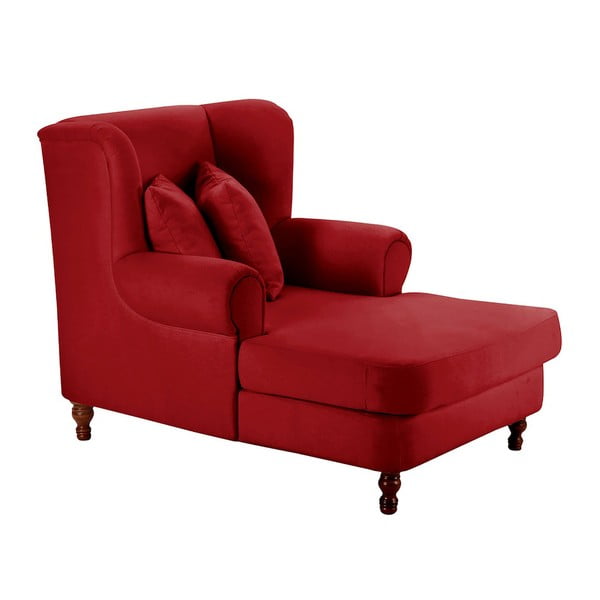 Raudonas "Max Winzer Mareille Velour" raudonas fotelis