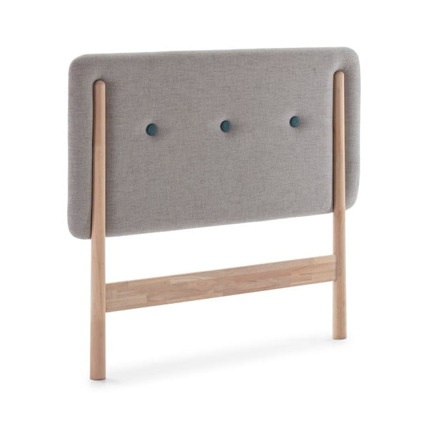 Pilkas lovos galvūgalis Marckeric Annie, 120 x 109 cm-image-1