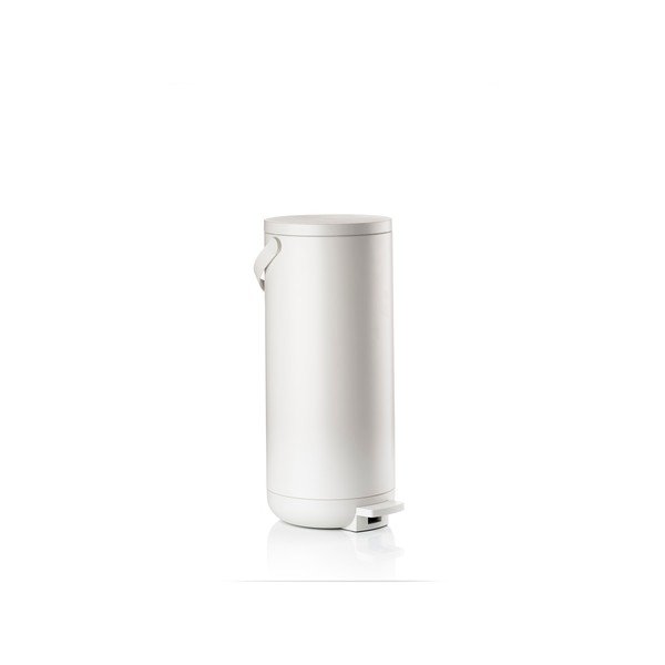 Iš plastiko šiukšliadėžė baltos spalvos su pedalu 35 l Circular – Zone-image-4