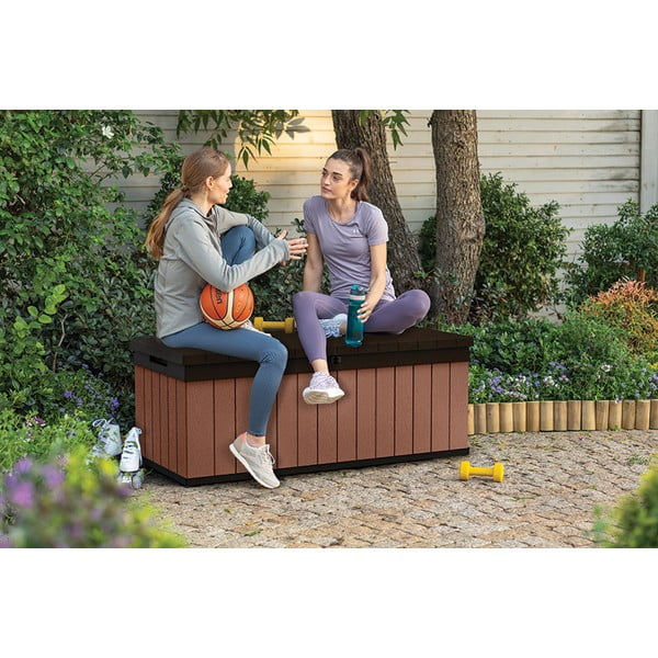 Sodo daiktadėžė rudos spalvos Darwin – Keter-image-3