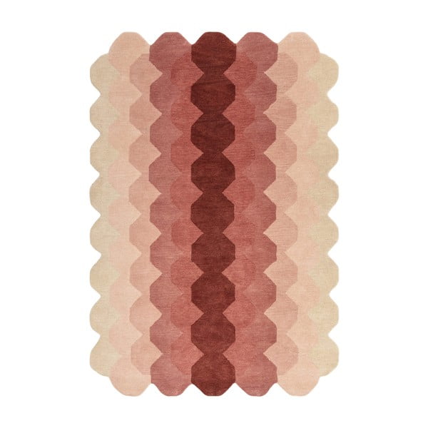 Kilimas iš vilnos rožinės spalvos 200x290 cm Hive – Asiatic Carpets