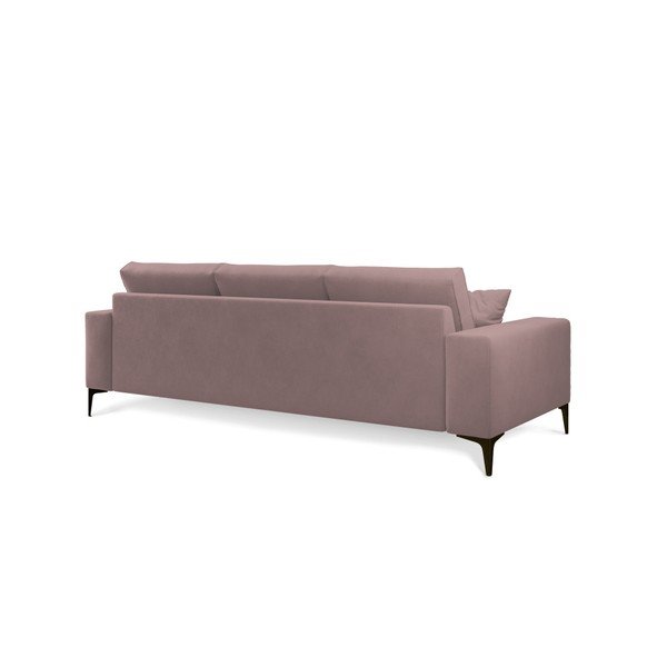 "Cosmopolitan Design Lugano" pudros rožinės spalvos sofa, 239 cm-image-2