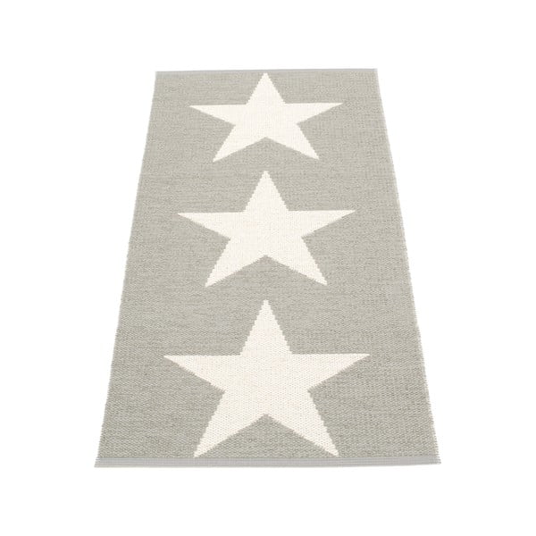 Šviesiai pilkos spalvos lauko kilimas 70x150 cm Viggo Warm Grey – Pappelina