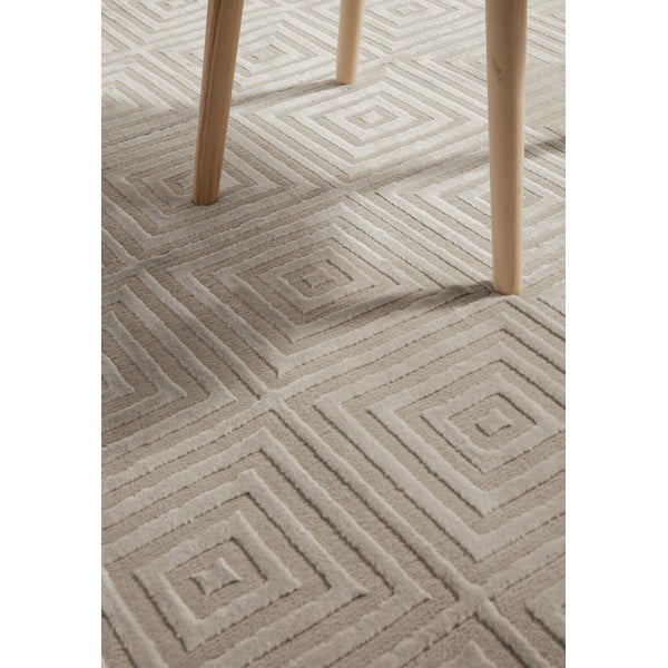 Kilimas smėlio spalvos/kreminės spalvos 120x170 cm Perles Tourmaline – Elle Decoration-image-4