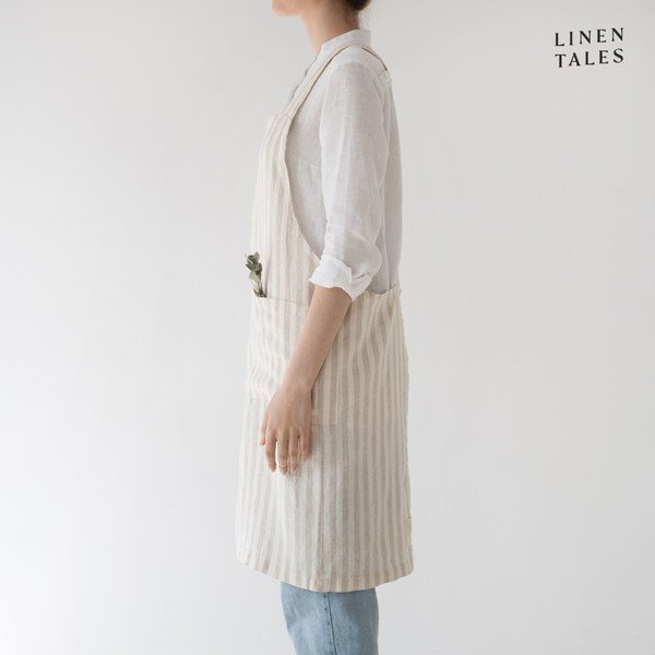 Lininė prijuostė Crossback - Linen Tales-image-1