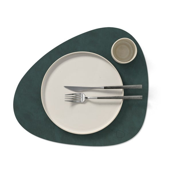 Iš eko odos padėkliukas 37x44 cm Curve L Nupo – LIND DNA-image-1