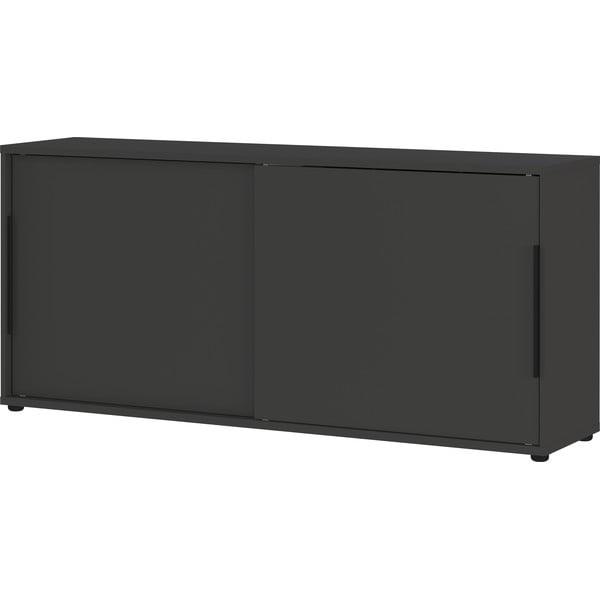 Spintelė antracito spalvos su stumdomomis durimis 160x74 cm Mailand – Germania-image-3