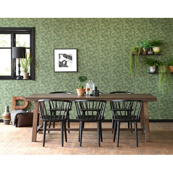 Tamsiai rudas ąžuolinis valgomojo stalas Rowico Brooklyn, 220 x 95 cm-image-3