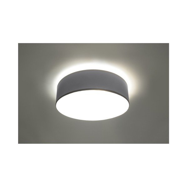 Sidabrinės spalvos lubinis šviestuvas ø 35 cm Atis – Sollux-image-1