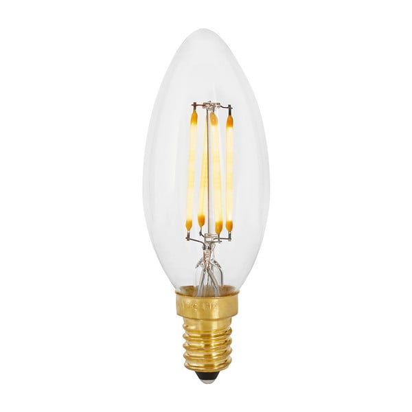Šilta LED/su kaitinimo siūleliu lemputė 4 W su pritemdymo funkcija E14, Candle – tala