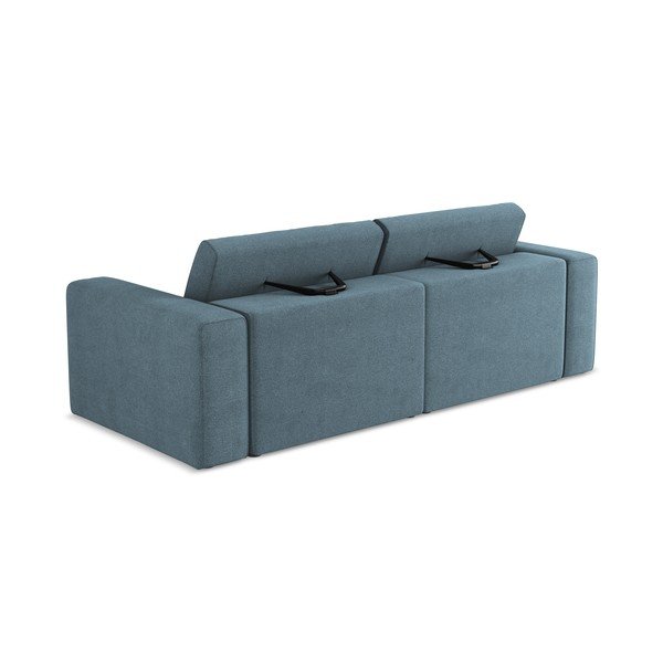Mėlynos spalvos sofa 224 cm Kalea – Makamii-image-3