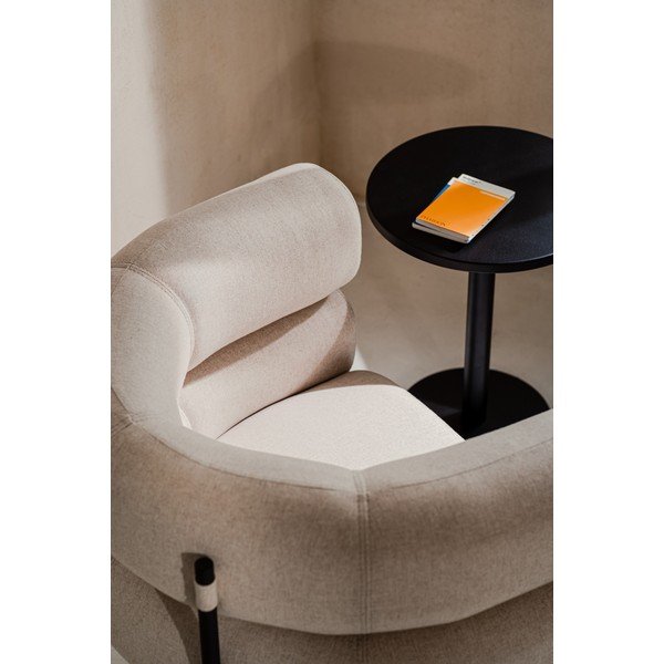 Smėlio spalvos krėslas iš vilnos Ubi – noo.ma-image-4