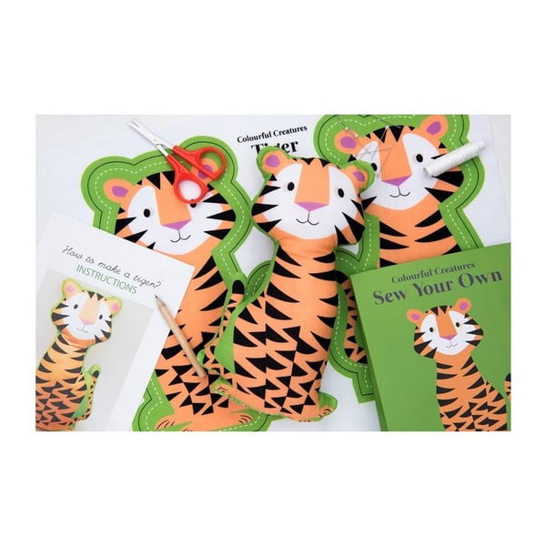 "Rex London Tiger" pliušinio žaislo siuvimo rinkinys-image-2