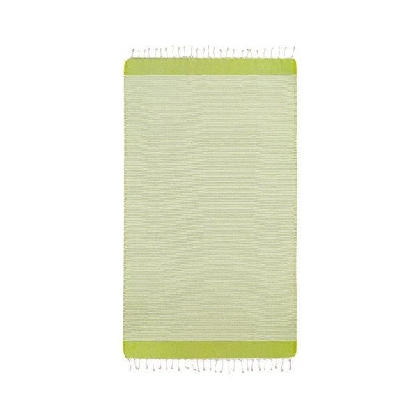 Hamamo vonios rankšluostis "Side Light Green", 100x180 cm-image-1