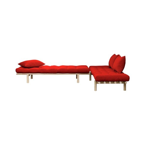 Sofa "Karup Pace Natural/Red-image-4