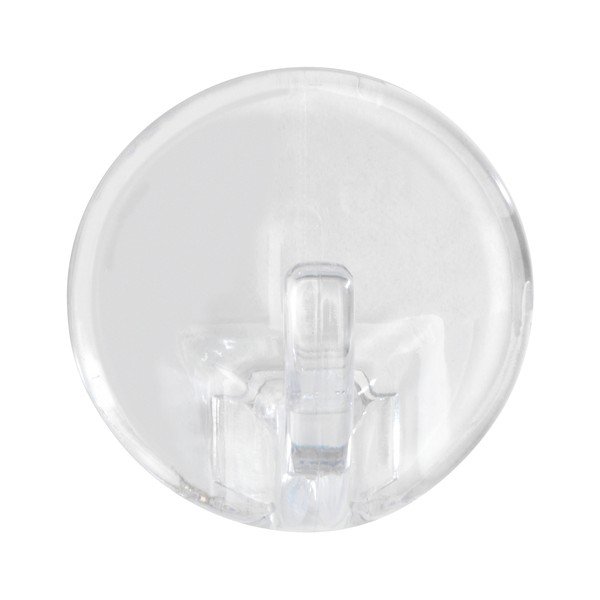 3 skaidrių Wenko apvalių savaime laikančių kabliukų rinkinys-image-2