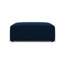 Iš velveto taburetė tamsiai mėlynos spalvos Jodie – Micadoni Home