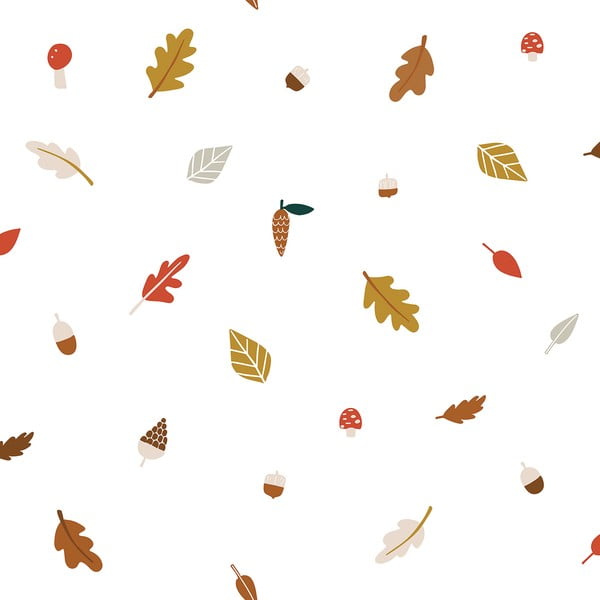 Vaikiški tapetai 10 m x 50 cm Autumn Leaves – Lilipinso