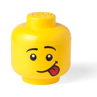 Geltonos spalvos daiktadėžė LEGO® Silly L