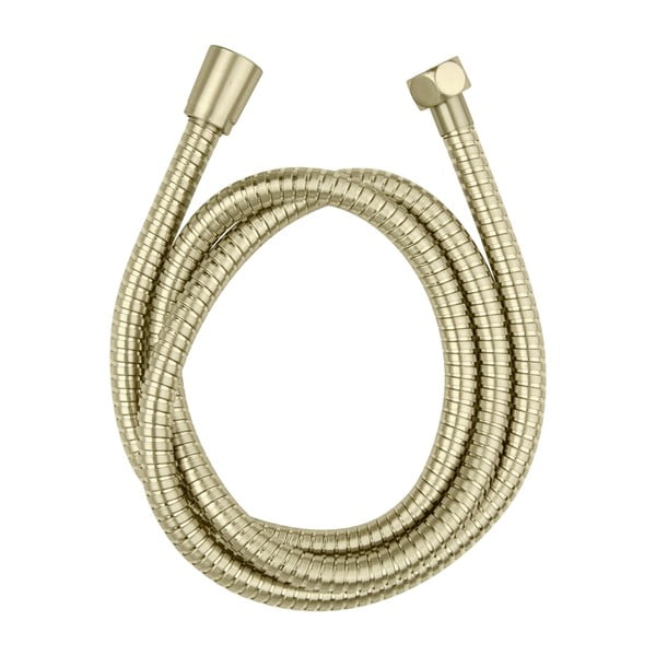 Matinės auksinės spalvos iš nerūdijančio plieno dušo žarna 150 cm Brass – Wenko