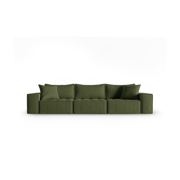Sofa žalios spalvos 292 cm Mike – Micadoni Home