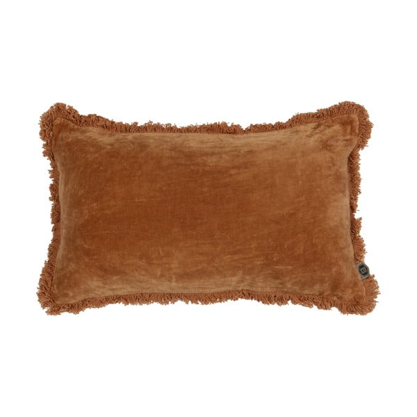 Ruda dekoratyvinė pagalvė BePureHome Velvet Syrup, 50 x 30 cm