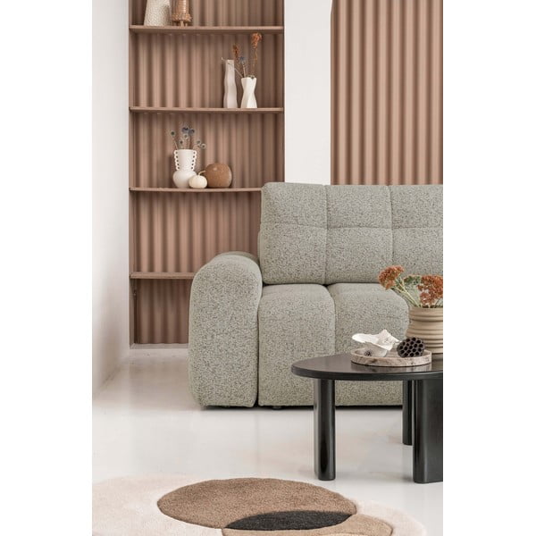 Šviesiai rudos spalvos sulankstoma/su sandėliavimo vieta modulinė kampinė sofa (su dešiniuoju kampu) Lulu – Miuform-image-4