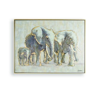 Rankomis tapytas paveikslas Graham & Brown Elephant Family, 80 x 60 cm