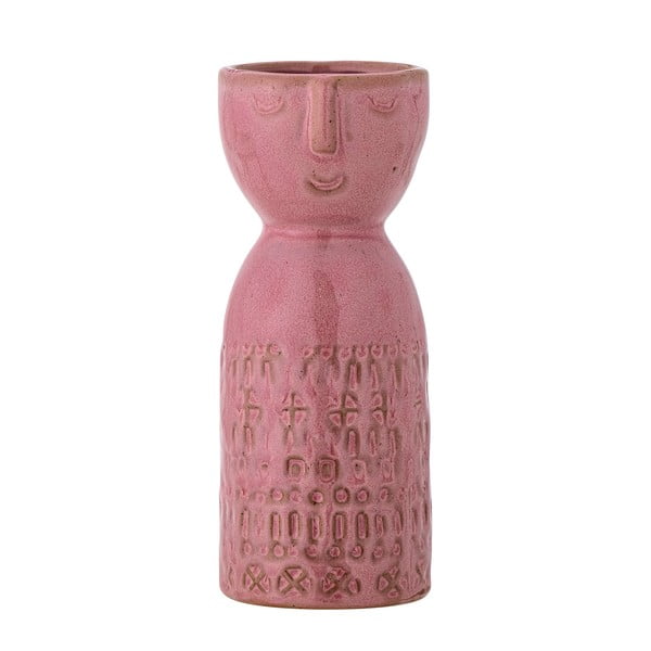 Iš akmens masės rankų darbo vaza rožinės spalvos (aukštis 14,5 cm) Embla – Bloomingville