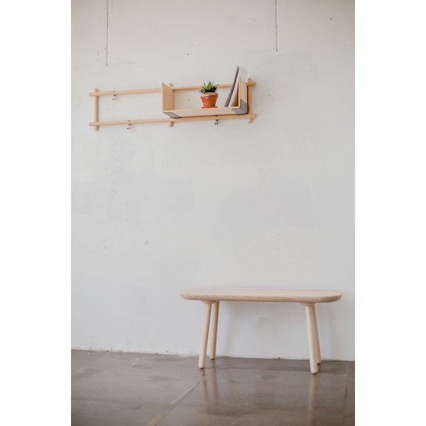 Suoliukas iš uosio medienos EMKO Naïve, plotis 140 cm-image-1