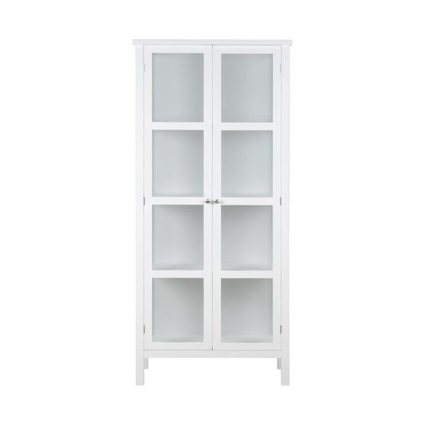 Balta 2 durų vitrina "Actona Eton", 180 cm aukščio