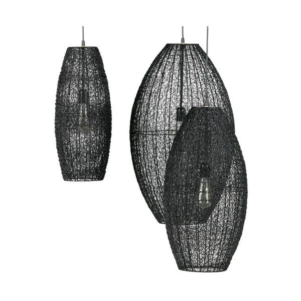 Juodas pakabinamas šviestuvas "BePureHome Creative", ⌀ 40 cm-image-2