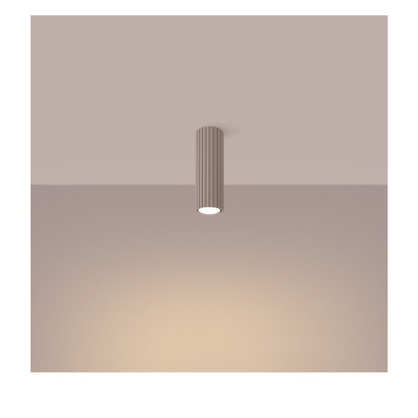 Taupe spalvos iš metalo taškinis šviestuvas Gleam – Sollux-image-2