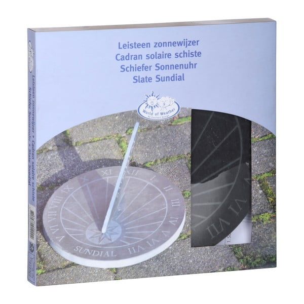 Šiferio saulės laikrodis Esschert dizainas-image-2