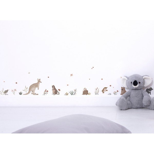 Lipdukų lapas 30x42 cm Australian Animals – Lilipinso-image-2