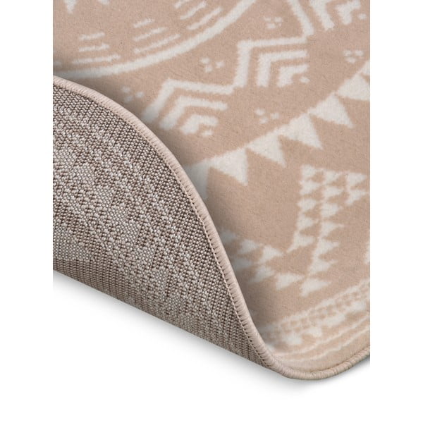 Smėlio spalvos apvalus kilimas ø 200 cm Valencia - Hanse Home-image-4